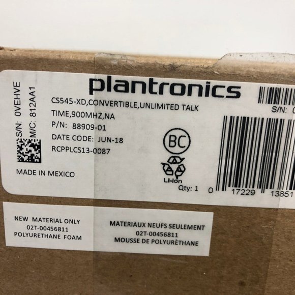 Plantronics CS545-XD Wireless Headsets - Picture 7 of 8